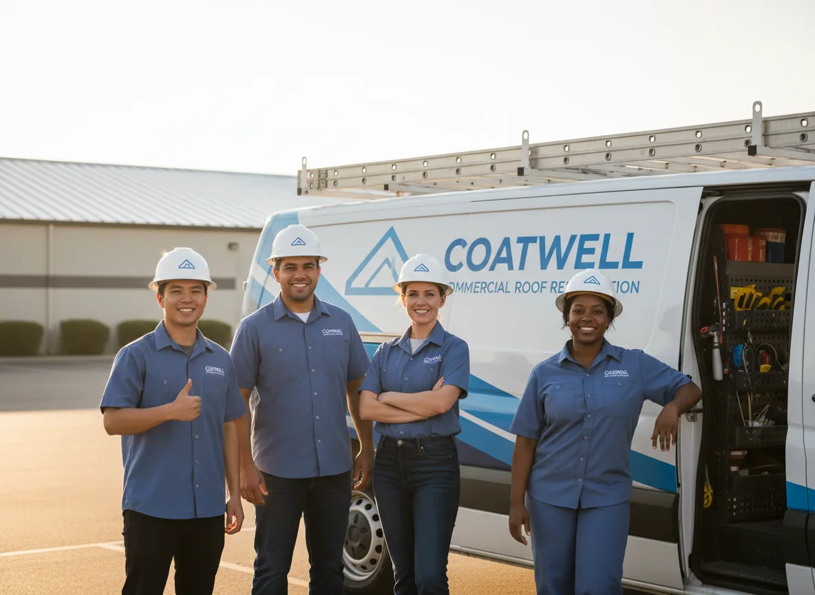 Commercial roof coating company in De Soto, IL